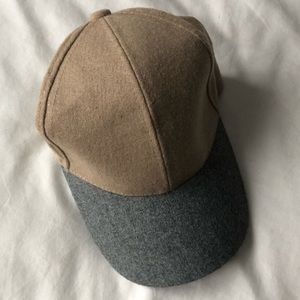 Beige Tan & Grey Baseball Cap 🌻